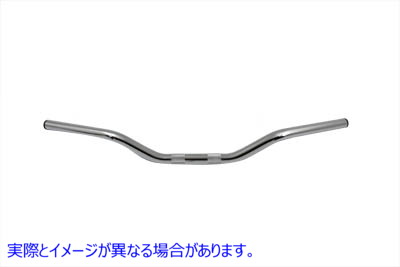 25-0549 インデント付き1インチスーパーバーハンドルバー 1 inch Super Bar Handlebar with Indents 取寄せ Vツイン (検索用／