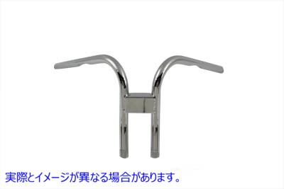 25-0625 インデント付き 7 インチ バックホーン ハンドルバー 7 inch Buckhorn Handlebar with Indents 取寄せ Vツイン (検索用