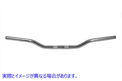 25-0666 インデント付きクローム 2 インチ ドラッグ ハンドルバー Chrome 2 inch Drag Handlebar with Indents 取寄せ Vツイン (