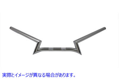 25-0701 3-1/2 インチ ドロップ Z ハンドルバー (インデントなし) 取寄せ Vツイン 3-1/2 inch Drop Z Handlebar without Indents