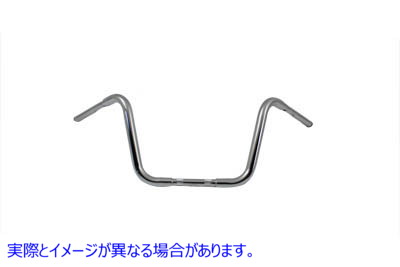 25-0714 12 Buffalo Ape Hanger Handlebar with Indents Chrome 取寄せ Vツイン (検索用／ MCM