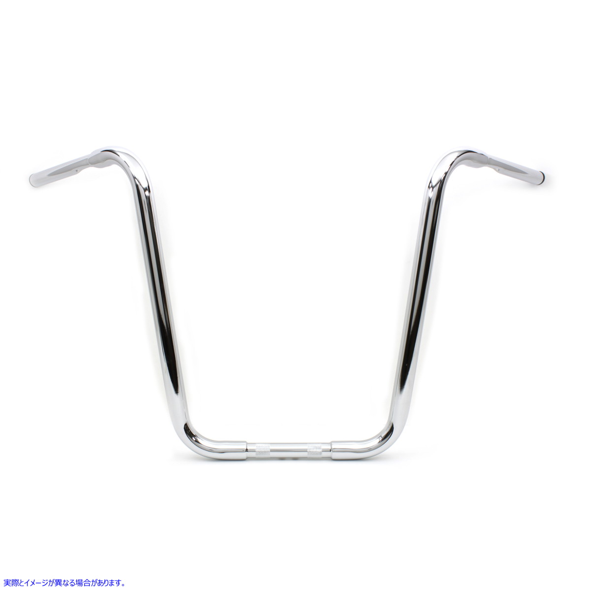 25-0717 20 インチ バッファロー エイプ ハンガー ハンドルバー インデント クローム 20 inch Buffalo Ape Hanger Handlebar wit