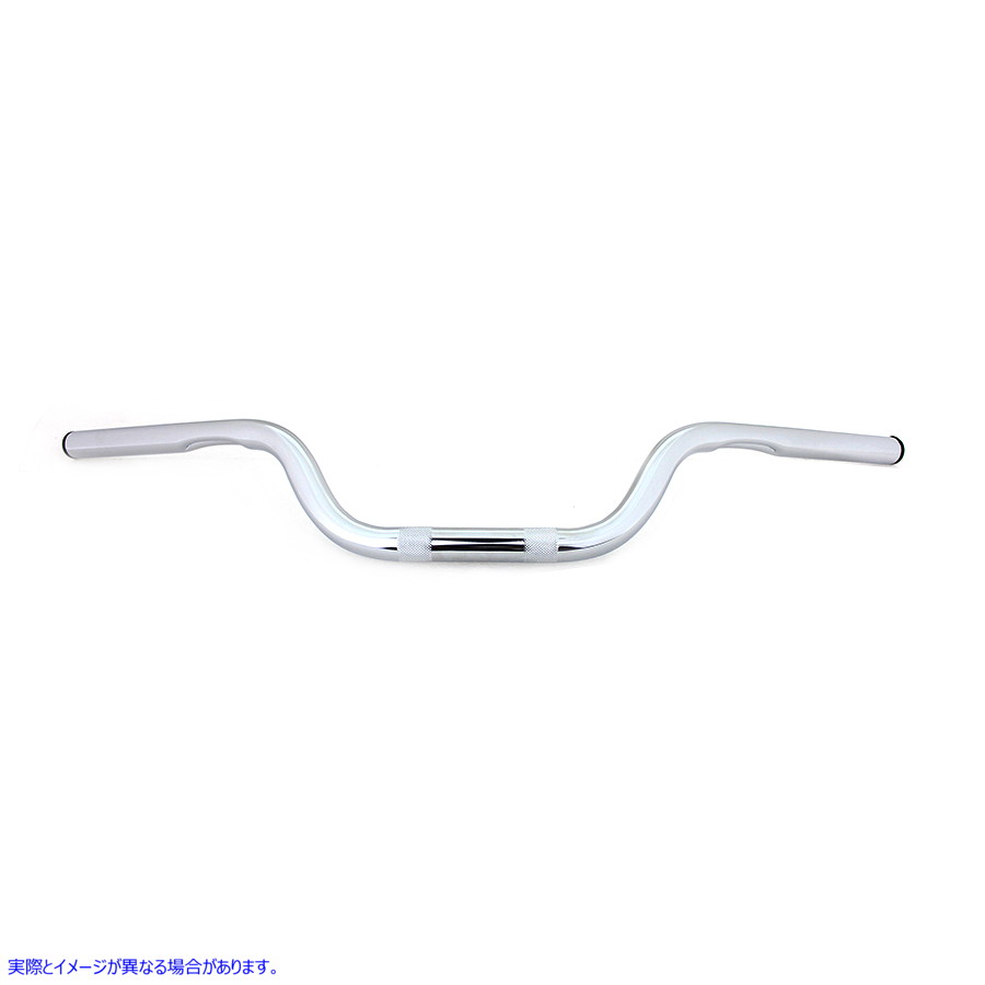 25-0744 1インチ スーパーバー ハンドルバー クローム 1 inch Super Bar Handlebar Chrome 取寄せ Vツイン (検索用／