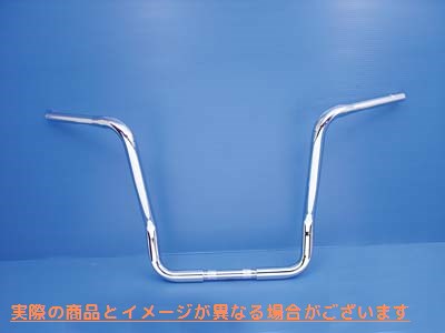 25-0786 16 インチ バガー ハンドルバー インデント クローム 16 inch Bagger Handlebar with Indents Chrome 取寄せ Vツイン (