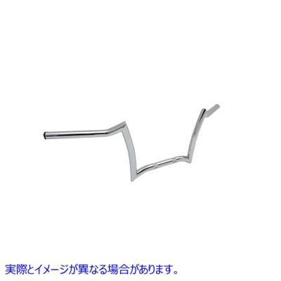 25-0848 9インチ ダブルドロップ Z ハンドルバー クローム 取寄せ Vツイン 9 inch Double Drop Z Handlebar Chrome (検索用／