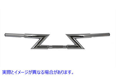 25-0859 インデントのないCrazy Zハンドルバー 取寄せ Vツイン Crazy Z Handlebars without Indents (検索用／