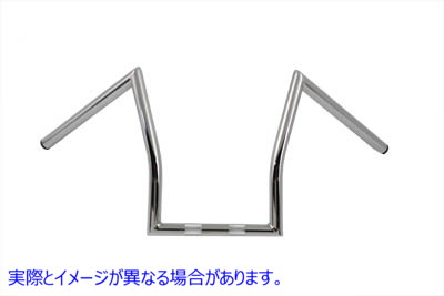 25-0871 11 インチ Lazy Z ハンドルバー クローム 11 inch Lazy Z Handlebar Chrome 取寄せ Vツイン (検索用／