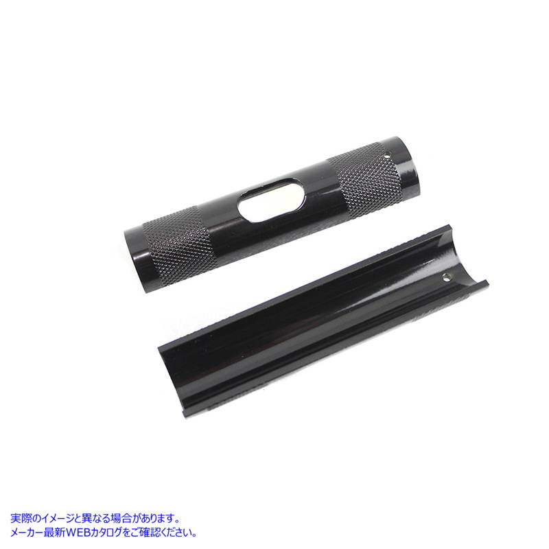 25-0954 1-1/4 インチ ハンドルバー ライザー アダプター スリーブ スペーサー セット ブラック 1-1/4 inch Handlebar Riser Ada