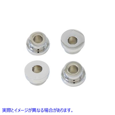 25-0986 ライザーアダプターキット クローム Riser Adapter Kit Chrome 取寄せ Vツイン (検索用／