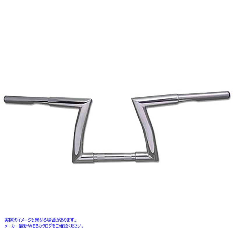 25-1095 インデント付き7-3/4インチZZトップハンドルバー 7-3/4 inch ZZ Top Handlebar with Indents  取寄せ Vツイン (検索用／ MCM