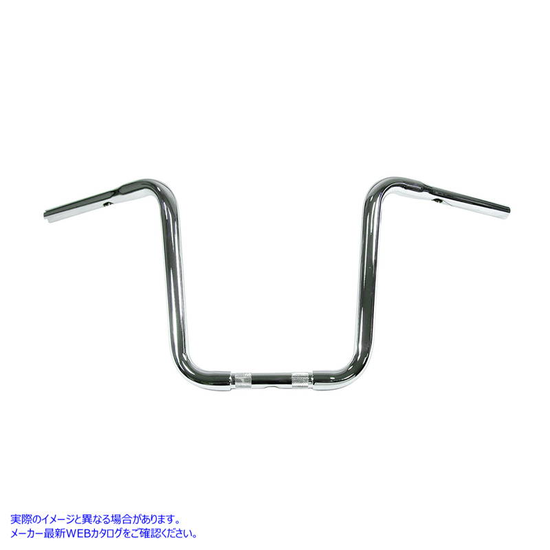 25-1121 インデント付きナローボディエイプハンガーハンドルバー Narrow Body Ape Hanger Handlebar with Indents 取寄せ Vツイ