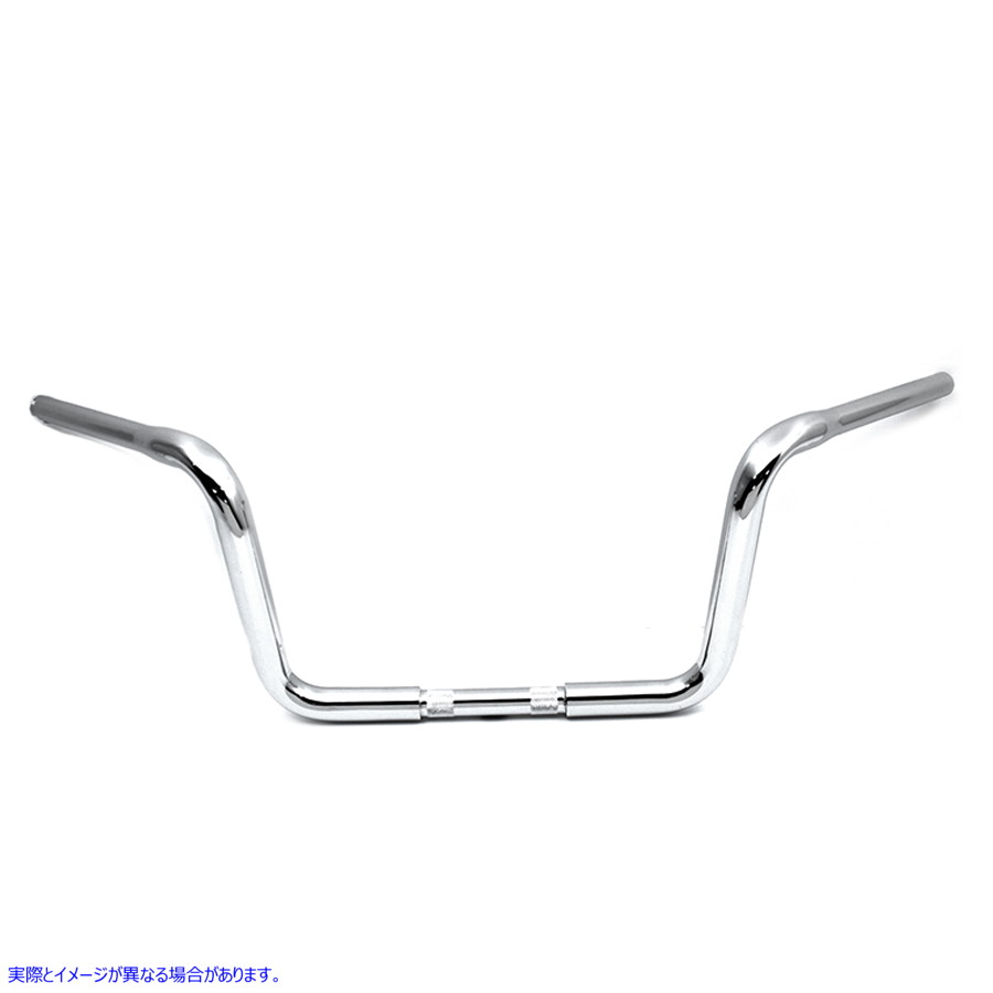 25-1124 Wide Body Ape Hanger Handlebar with Indents 取寄せ Vツイン (検索用／ MCM