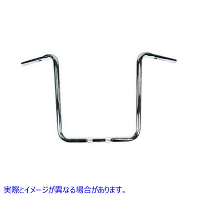 25-1126 インデント付きワイドボディエイプハンガーハンドルバー Wide Body Ape Hanger Handlebar with Indents 取寄せ Vツイン