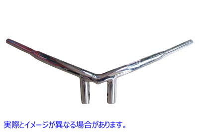 25-1164 インデント付き V バー ハンドルバー V-Bar Handlebar with Indents 取寄せ Vツイン (検索用／