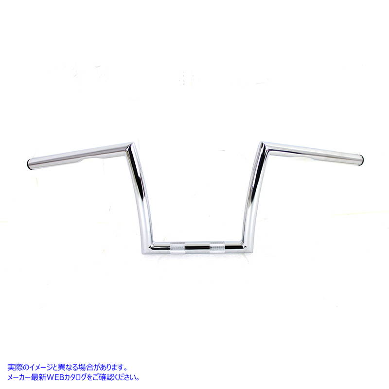 25-1762 9 インチ カーブ Z ハンドルバー クローム 9 inch Curve Z Handlebar Chrome 取寄せ Vツイン (検索用／