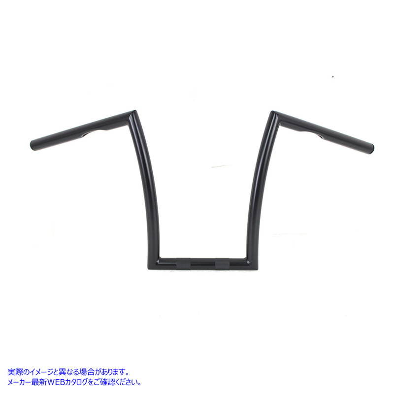 25-1764 12 インチ カーブ Z ハンドルバー ブラック 12 inch Curve Z Handlebar Black 取寄せ Vツイン (検索用／