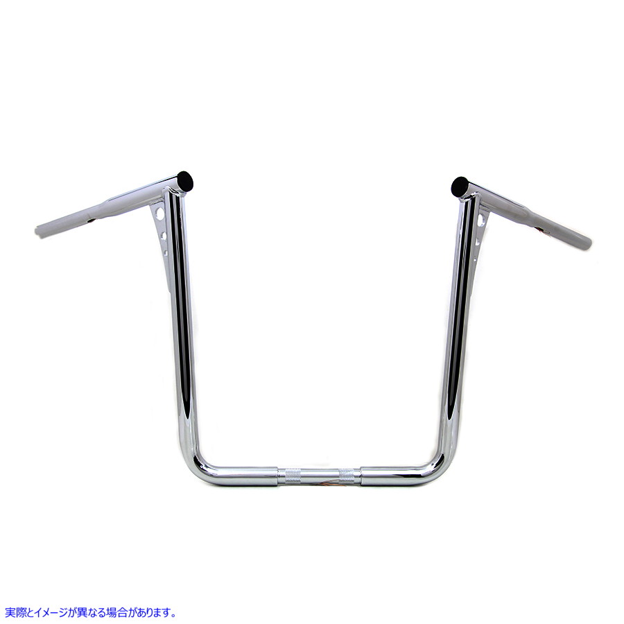 25-1839 19 インチ King Ape Bagger ハンドルバー (インデントなし) 19 inch King Ape Bagger Handlebar without Indents 取寄せ