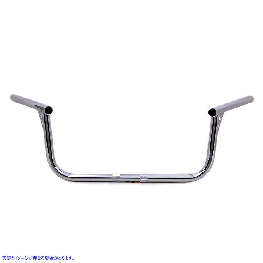 25-1841 9 インチ グライダー ハンドルバー (インデントなし) 9 inch Glider Handlebar without Indents 取寄せ Vツイン (検索用