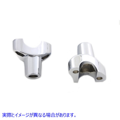 25-2101 ライザー ステム セット クローム Riser Stem Set Chrome 取寄せ Vツイン (検索用／56116-77 56117-77