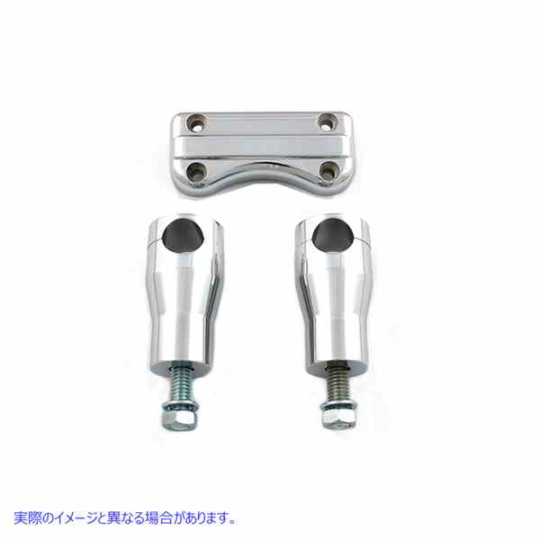 25-2145 3 インチ グライド ライザー キット クローム 3 inch Glide Riser Kit Chrome 取寄せ Vツイン (検索用／56148-49 56165-