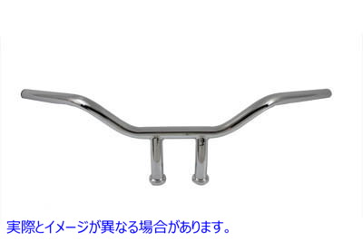 25-2152 インデント付き 3-1/2 インチ ライザーバー ハンドルバー 3-1/2 inch Riser Bar Handlebar with Indents 取寄せ Vツイン