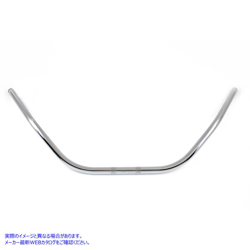 25-2170 6 インチ ビーチ ハンドルバー (インデントなし) 取寄せ Vツイン 6 inch Beach Handlebar without Indents (検索用／