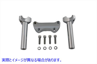 25-2182 6インチ ストレート ライザー キット クローム 6 inch Straight Riser Kit Chrome 取寄せ Vツイン (検索用／