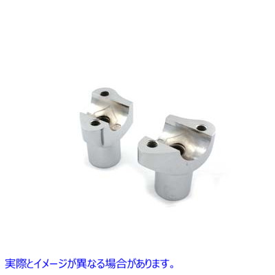 25-2188 2-1/8 インチ バッファロー ライザー セット クローム 2-1/8 inch Buffalo Riser Set Chrome 取寄せ Vツイン (検索用／