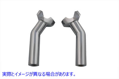 25-2190 5-1/2 インチ プルバック ライザー セット クローム 5-1/2 inch Pullback Riser Set Chrome 取寄せ Vツイン (検索用／