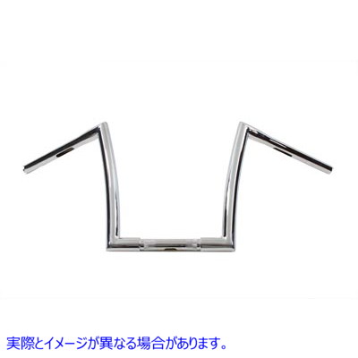 25-3252 10-1/2インチZバーハンドルバー、配線穴付き 10-1/2 inch Z-Bar Handlebar with Wiring Holes 取寄せ Vツイン (検索用／