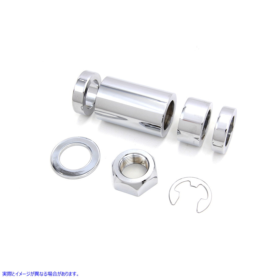 2512-7T リアアクスルスペーサーキット Rear Axle Spacer Kit 取寄せ Vツイン (検索用／41242-08 41359-08