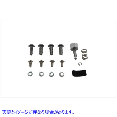 26-0007 ハンドルバースロットルアジャスタースクリューキット Handlebar Throttle Adjuster Screw Kit 取寄せ Vツイン (検索用