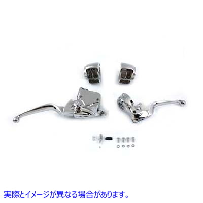 26-0406 ハンドルバー コントロール キット クローム Handlebar Control Kit Chrome 取寄せ Vツイン (検索用／