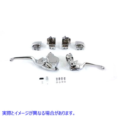 26-0407 Chromeハンドルバーコントロールキット Chrome Handlebar Control Kit 取寄せ Vツイン (検索用／ V-Twin