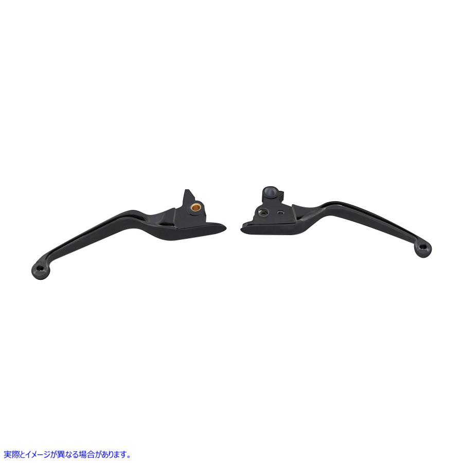 26-0469 コンターハンドレバー ブラック Contour Hand Lever Black 取寄せ Vツイン (検索用／