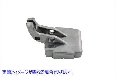 26-0512 クラッチハンドレバーブラケットが磨かれています Clutch Hand Lever Bracket Polished 取寄せ Vツイン (検索用／38603-73 V-Twin