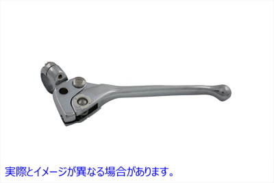 26-0525 クロームクラッチ/ブレーキハンドレバーアセンブリ 取寄せ Vツイン Chrome Clutch/Brake Hand Lever Assembly (検索用／