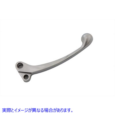 26-0581 ポリッシュステンレススチールハンドレバーのみ 取寄せ Vツイン Polished Stainless Steel Hand Lever Only (検索用／