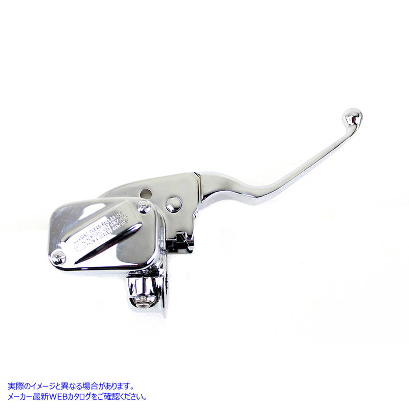 26-0610 ハンドルバー マスターシリンダー アセンブリ クローム Handlebar Master Cylinder Assembly Chrome 取寄せ Vツイン (検