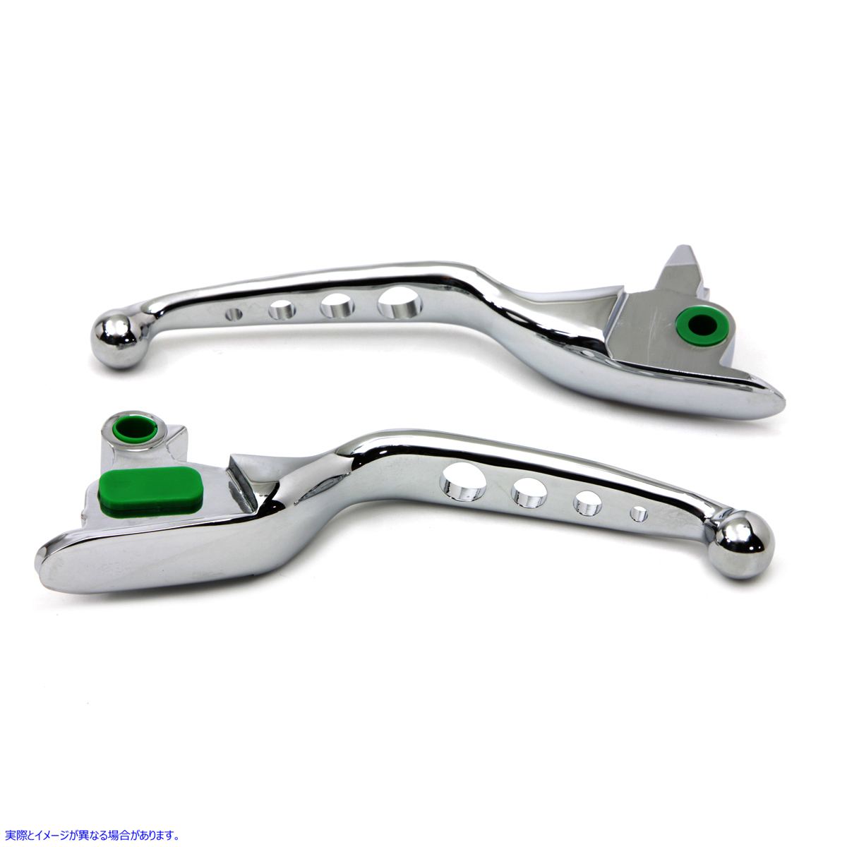 26-0763 クロームドリルドハンドレバーセット Chrome Drilled Hand Lever Set 取寄せ Vツイン (検索用／