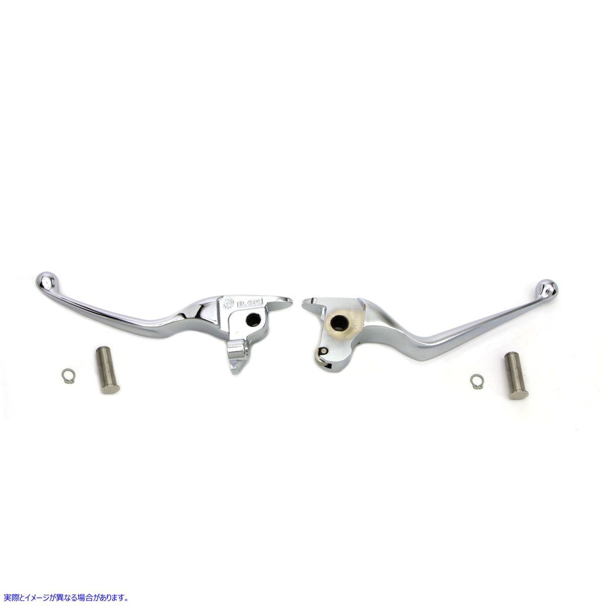 26-0765 クロームハンドレバーセット Chrome Hand Lever Set 取寄せ Vツイン (検索用／36700065