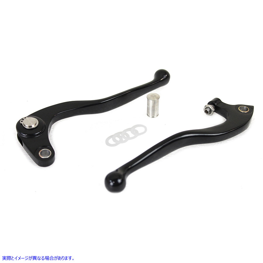 26-0887 オールドスクール ハンドレバーセット ブラック Old School Hand Lever Set Black 取寄せ Vツイン (検索用／