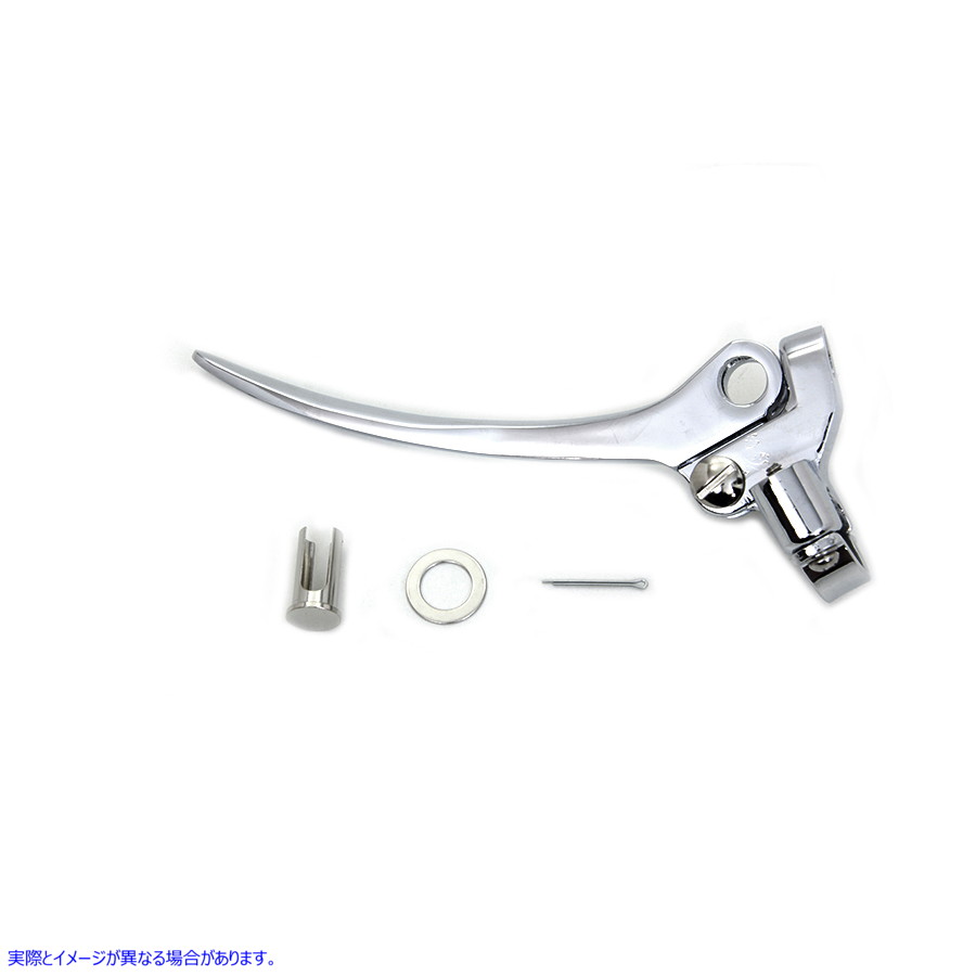 26-0954 クロームクラッチ/ブレーキハンドレバーアセンブリ Chrome Clutch/Brake Hand Lever Assembly 取寄せ Vツイン (検索用／