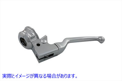 26-2125 クロームクラッチハンドレバーアセンブリ Chrome Clutch Hand Lever Assembly 取寄せ Vツイン (検索用／