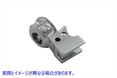 26-2137 ハンドルバー クラッチ マウント クローム Handlebar Clutch Mount Chrome 取寄せ Vツイン (検索用／38608-82A