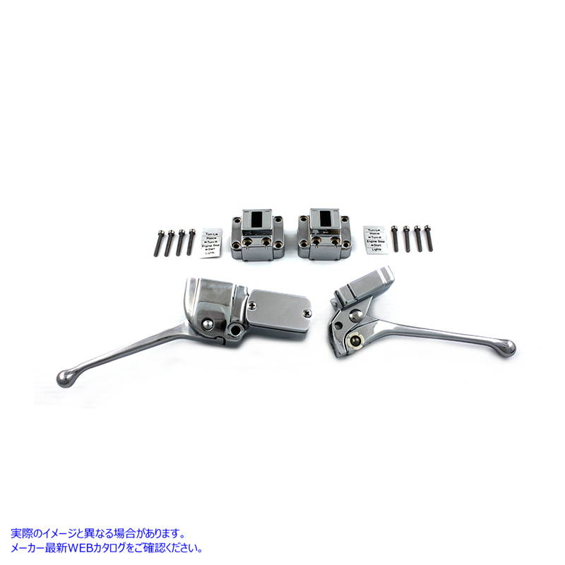 26-2148 ハンドルバー コントロール キット クローム Handlebar Control Kit Chrome 取寄せ Vツイン (検索用／