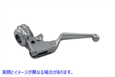 26-2158 クラッチ ハンド レバー アセンブリ クローム Clutch Hand Lever Assembly Chrome 取寄せ Vツイン (検索用／38608-96 45