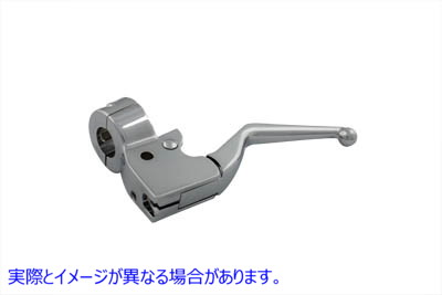 26-2182 ハンドルバー クラッチ ハンドル アセンブリ クローム 取寄せ Vツイン Handlebar Clutch Handle Assembly Chrome (検索