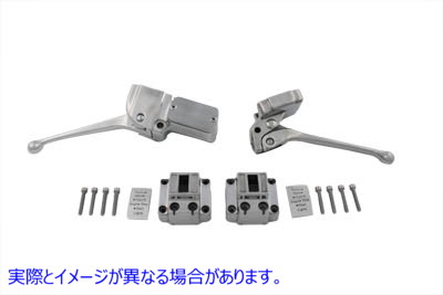 26-2187 ハンドルバーコントロールキット ポリッシュ仕上げ Handlebar Control Kit Polished 取寄せ Vツイン (検索用／