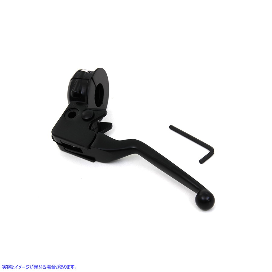 26-2188 クラッチハンドレバーAssy ブラック Clutch Hand Lever Assembly Black 取寄せ Vツイン (検索用／